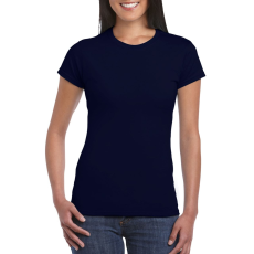 GILDAN Softstyle ® gyűrűs fonású pamut női póló (navy, 2XL)