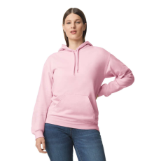 GILDAN Softstyle kapucnis pulóver kenguruzsebbel, Gildan GISF500, Light Pink-4XL