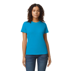 GILDAN Softstyle kereknyakú rövid ujjú női póló, Gildan GIL65000, Sapphire-2XL
