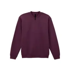 GILDAN Softstyle™ Midweight Felnőtt 1/4 Cipzáras Pulóver