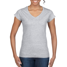GILDAN Softstyle® női v-nyakú póló női póló