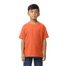 GILDAN softstyle pamut gyerek póló, GIB65000, Orange-S