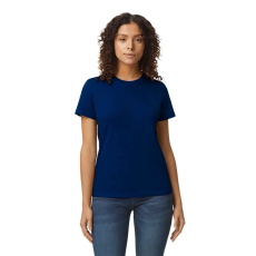 GILDAN Softstyle® puha, gyűrűs fonású pamut női póló (navy, M)