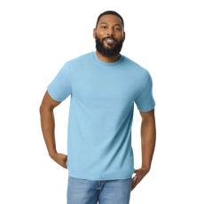 GILDAN Softstyle® puha, gyűrűs fonású pamut póló (light blue, 3XL)