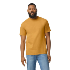 GILDAN Softstyle® puha, gyűrűs fonású pamut póló (Mustard, S)
