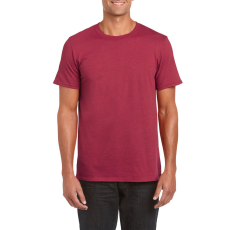GILDAN Softstyle rövid ujjú környakas póló, Gildan GI64000, Antique Cherry Red-M
