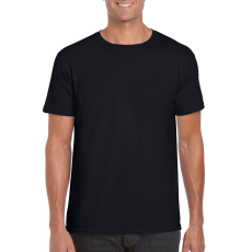 GILDAN Softstyle rövid ujjú környakas póló, Gildan GI64000, Black-XL