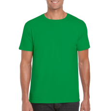 GILDAN Softstyle rövid ujjú környakas póló, Gildan GI64000, Irish Green-4XL