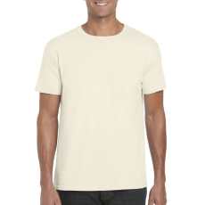 GILDAN Softstyle rövid ujjú környakas póló, Gildan GI64000, Natural-XL