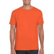 GILDAN Softstyle rövid ujjú környakas póló, Gildan GI64000, Orange-2XL