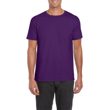 GILDAN Softstyle rövid ujjú környakas póló, Gildan GI64000, Purple-M férfi póló