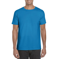 GILDAN Softstyle rövid ujjú környakas póló, Gildan GI64000, Sapphire-3XL