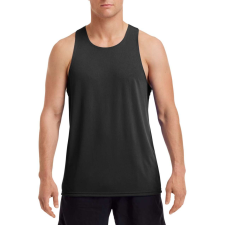 GILDAN Sport hátú Actíve Fit férfi trikó, Gildan GI46200, Black-S atléta, trikó