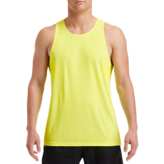 GILDAN Sport hátú Actíve Fit férfi trikó, Gildan GI46200, Safety Green-3XL