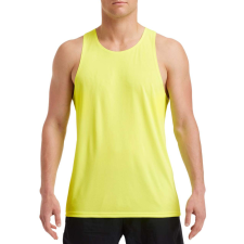 GILDAN Sport hátú Actíve Fit férfi trikó, Gildan GI46200, Safety Green-XL atléta, trikó