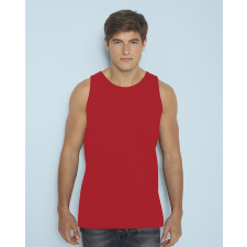 GILDAN ujjatlan férfi póló, piros (Gildan ujjatlan férfi póló, piros) férfi póló