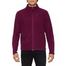 GILDAN Uniszex kabát Gildan GIPF800 Hammer Micro-Fleece Jacket -4XL, Maroon férfi kabát, dzseki