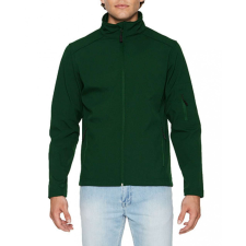 GILDAN Uniszex kabát Gildan GISS800 Hammer Softshell Jacket -3XL, Forest Green férfi kabát, dzseki