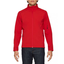 GILDAN Uniszex kabát Gildan GISS800 Hammer Softshell Jacket -3XL, Red férfi kabát, dzseki