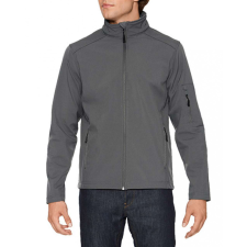GILDAN Uniszex kabát Gildan GISS800 Hammer Softshell Jacket -4XL, Charcoal férfi kabát, dzseki