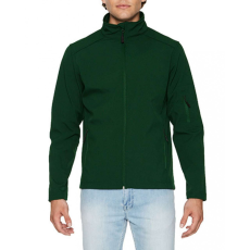GILDAN Uniszex kabát Gildan GISS800 Hammer Softshell Jacket -4XL, Forest Green