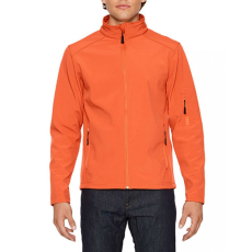GILDAN Uniszex kabát Gildan GISS800 Hammer Softshell Jacket -4XL, Orange