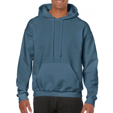 GILDAN Uniszex kapucnis pulóver Gildan GI18500 Heavy Blend™ Adult Hooded Sweatshirt -2XL, Indigo Blue férfi pulóver, kardigán