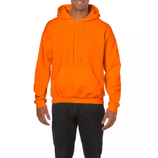 GILDAN Uniszex kapucnis pulóver Gildan GI18500 Heavy Blend™ Adult Hooded Sweatshirt -M, S.Orange férfi pulóver, kardigán