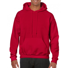 GILDAN Uniszex kapucnis pulóver Gildan GI18500 Heavy Blend™ Adult Hooded Sweatshirt -XL, Cherry Red