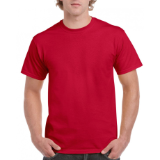GILDAN Uniszex póló Gildan GI2000 Ultra Cotton Felnőtt póló -3XL, Cherry Red