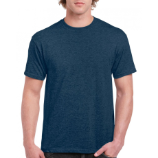 GILDAN Uniszex póló Gildan GI2000 Ultra Cotton™ Felnőtt póló -M, Heather Navy