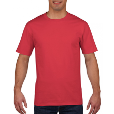 GILDAN Uniszex póló Gildan GI4100 premium Cotton® Felnőtt póló -M, Red férfi póló