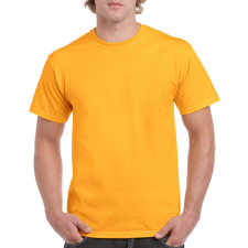 GILDAN Uniszex póló Gildan GI5000 Heavy Cotton™ Felnőtt póló -S, Gold férfi póló