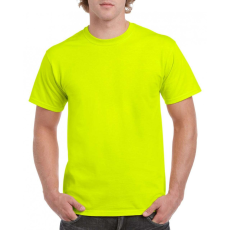 GILDAN Uniszex póló Gildan GI5000 Heavy Cotton™ Felnőtt póló -S, Safety Green