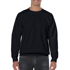 GILDAN Uniszex pulóver Gildan GI18000 Heavy Blend™ Adult Crewneck Sweatshirt -XL, Black
