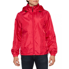 GILDAN Uniszex széldzseki Gildan GIWR800 Hammer Windwear Jacket -M, Red férfi kabát, dzseki