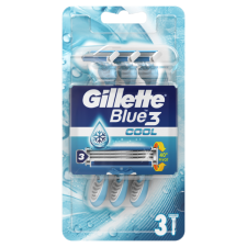 Gillette Blue3 Cool Eldobható Férfi Borotva, 3 Darab eldobható borotva