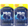 Gillette Blue3 Plus Comfort eldobható férfi Borotva 2x12db