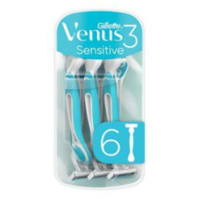 Gillette Borotva GILLETTE Venus Venus3 Sensitive 6 darab eldobható borotva