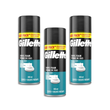 Gillette Classic Sensitive borotvahab (3x400 ml) borotvahab, borotvaszappan