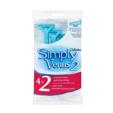 Gillette Eldobhatő Női borotva Simply Venus2 4+2db eldobható borotva