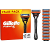 Gillette Fusion + 11 db borotvabetét