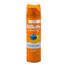 Gillette Fusion 5 Ultra Sensitive + Cooling borotvazselé 200 ml férfiaknak borotvahab, borotvaszappan