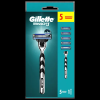 Gillette Mach3 Férfi Borotva, 1 db Gillette Borotva, 5 db Borotvabetét
