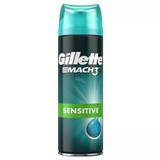 Gillette Mach 3 Borotvazselé- Sensitive 200ml borotvahab, borotvaszappan
