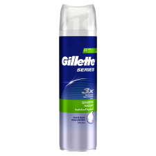 Gillette Series sensitive borotvahab, 200ml borotvahab, borotvaszappan