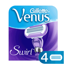 Gillette Venus Swirl Borotvabetét, 4 db pótfej, penge