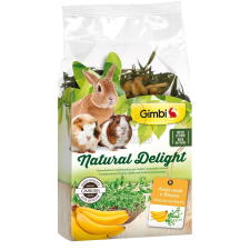 Gimbi Natural Delight zabfű és banán 100 g vitamin, táplálékkiegészítő rágcsálóknak