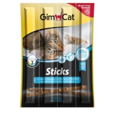 Gimborn Gimcat SNACK STICKS LAZAC&TŐKEHAL 20 G 4X jutalomfalat macskáknak