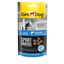 Gimborn Gimdog GimDog Sport Snacks tőkehalas 60 g jutalomfalat kutyáknak
